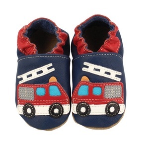 Beck, Beck Krabbelschuh Feuerwehrauto dunkelblau, 