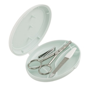 Zewi bébé-jou, ZEWI BEBE-JOU Maniküre-Set sky green, Bebe Jou Maniküreset 4-teilig , 4232055 , Pastellgrün , Metall, Kunststoff , 11.8x2.2 cm , vernickelt,glänzend , 008296010305