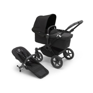 Bugaboo, bugaboo Kombikinderwagen Donkey 5 Mono Complete Black/Midnight Black, 