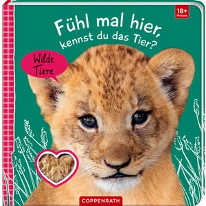 Coppenrath, Fühl mal hier, kennst du das Tier? Wilde Tiere, Fühlen und die Welt begreifen / Fühl mal hier kennst du das Tier? Wilde Tiere