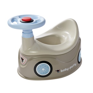BIG, BIG 800054801 - BIG Baby-Potty, grau, Kunststoff, Baby-Potty Grau, Töpfchen