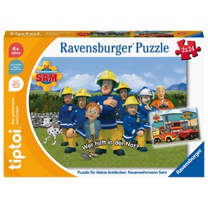 Ravensburger, Ravensburger tiptoi® Puzzle für kleine Entdecker: Feuerwehrmann Sam, tiptoi® Puzzle für kleine Entdecker: Feuerwehrmann Sam