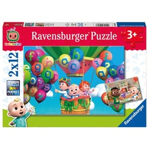 Ravensburger, Ravensburger Puzzle 2x12 Teile - Lernen und Spielen, Puzzle LERNEN UND SPIELEN 2x12-teilig