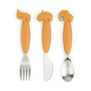 Done by Deer, Done by Deer? Besteck Easy grip Deer friends Senfgelb, Done by Deer - Besteck-Set, One Size, Senfgelb