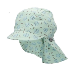 Sterntaler, Sterntaler Schirmmütze mit Nackenschutz mittelgrün, 