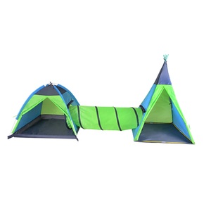 undefined, Zeltstadt - Zenovia green-blue -, Knorrtoys® Spielzelt »Zeltstadt Zenovia, Green-Blue«, mit Spieltunnel