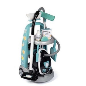 Smoby, Smoby Reinigungstrolley mit Staubsauger, 