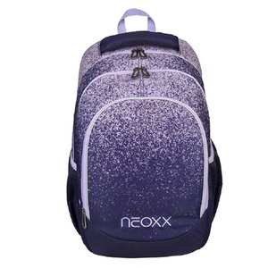 NEOXX, neoxx Schulrucksack »Fly, Glitterally perfect«, Reflektionsnaht, aus recycelten PET-Flaschen, neoxx Schulrucksack »Fly, Glitterally perfect«, Reflektionsnaht, aus recycelten PET-Flaschen