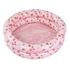 SWIM ESSENTIALS, Swim Essentials Printed Baby Pool Old Pink Leopard 60 cm 2 rings, Swim Essentials - Baby Pool Old Leopard, One Size, Multicolor