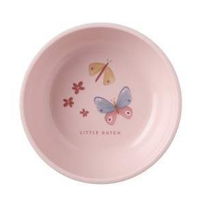 Mepal, MEPAL Kinderschale mio - flowers & butterflies, Mepal - Schale MIO - rosa - Polypropylen - 12.7/12.7/4.5 cm