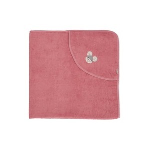 Sterntaler, Sterntaler Kapuzenbadetuch Mabel rosa 100 x 100 cm, Kapuzenhandtuch MABEL (100x100) in pink