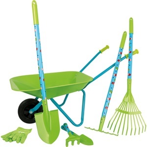small foot by Legler, small foot® Großes Gartenset mit Schubkarre, small foot Grosses Gartenset mit Schubkarre