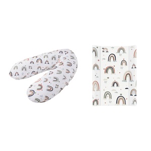 Rotho Babydesign, Rotho Wickelauflage Set Regenbogen, 