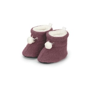 Sterntaler, Sterntaler Babyschuh Bommel pink, 