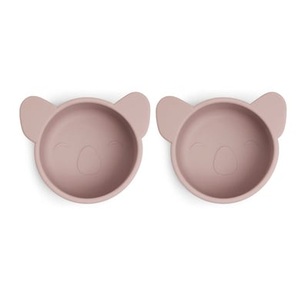 nuuroo, nuuroo Snack-Schüsseln Rosa Koala 2-teilig, Woodrose, 