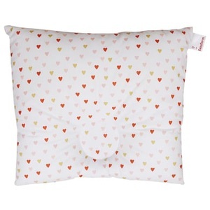 BabyDorm, BabyDorm® Präventivkissen EasyDorm Leni weiß mit bunten Herzen, 