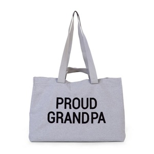 Childhome, CHILDHOME Grandpa Bag canvas grau, 