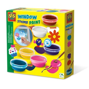 SES CREATIVE, SES Creative® Fenstersticker Farbe, 