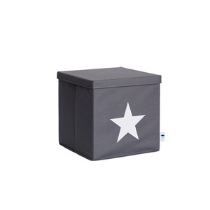 STORE IT, STORE IT Ordnungsbox mit Deckel Stern, Store IT Ordnungsbox mit Deckel Grau-Weiss | 33.3 × 33.3 × 33.3 cm