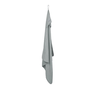 Odenwälder, Odenwälder Kapuzenbadetuch uni grey, Kapuzenbadetuch UNI in grey
