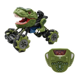 LEXIBOOK, LEXIBOOK Crosslander® Tirex - ferngesteuertes Dinosaurier-Auto, verrückte Stunts, spuckt Rauch, 