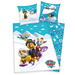 HERDING, HERDING Flanell-Bettwäsche Paw Patrol 135 x 200 cm, PAW PATROL Kinderbettwäsche »Paw Patrol«, mit tollem Wendemotiv