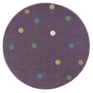 Livone, LIVONE Kinderteppich Happy Rugs Wheel flieder/multi rund, 