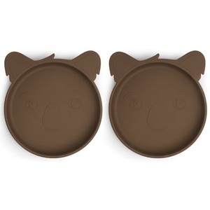 nuuroo, nuuroo Silikonteller Akila Koala 2 Stück, Acorn, 