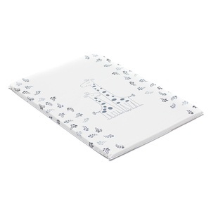 Fillikid, fillikid Wickelauflage Eco Giraffe weiß 50x70 cm, 
