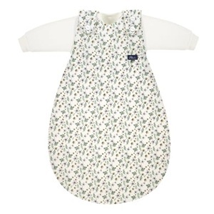 Alvi, Alvi® Baby-Mäxchen® 3tlg. Petit Fleurs grün/weiß, Schlafsack-Set BABY-MÄXCHEN® ? PETIT FLEURS 3-teilig in weiß/grün