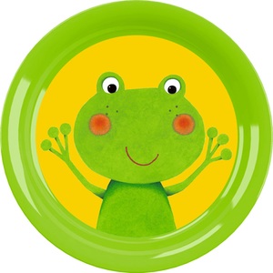 Coppenrath, SPIEGELBURG COPPENRATH Teller Frosch - Freche Rasselbande, Teller FROSCH - FRECHE RASSELBANDE (?18 cm)
