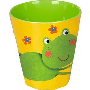 Coppenrath, SPIEGELBURG COPPENRATH Becher Frosch - Freche Rasselbande, Trinkbecher FROSCH - FRECHE RASSELBANDE