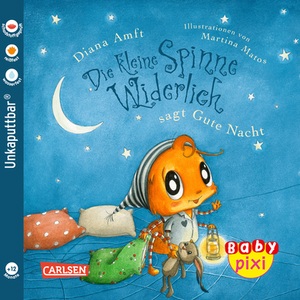 Carlsen Verlag, CARLSEN Baby Pixi (unkaputtbar) 119: Die kleine Spinne Widerlich sagt Gute Nacht, Baby Pixi (unkaputtbar) 119: Die kleine Spinne Widerlich sagt Gute Nacht