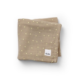 Elodie, Elodie Bambus Musselin Decke Lemon Sprinkles, 