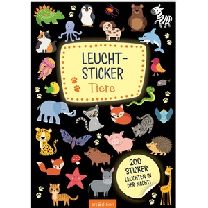 arsEdition, arsEdition Leucht-Sticker ? Tiere, Leucht-Sticker - Tiere