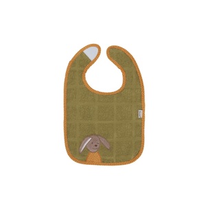 Sterntaler, Sterntaler Plastik-Klettlätzchen Happy mittelgrün, Sterntaler Lätzchen , 7052212 Happy , Grün , Textil , Hase , 26x0.5 cm , 004910245301
