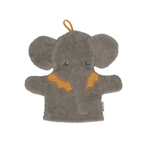 Sterntaler, Sterntaler Spiel-Waschhandschuhe Eddy grau, Spiel-Waschhandschuh EDDY ELEFANT in grau