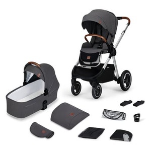Kinderkraft, Kinderkraft Kombikinderwagen EVERYDAY 2 in 1 dark grey, 