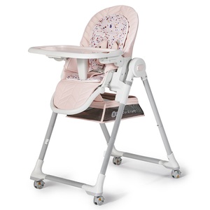 Kinderkraft, Kinderkraft Hochstuhl LASTREE pink, 