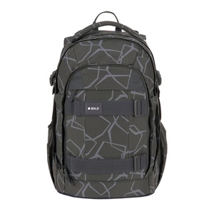 Lässig, LÄSSIG Schulranzen Origin Bold Edges grey, LÄSSIG Rucksack »Bold Edges Grey 30«
