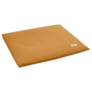 Julius Zöllner, JULIUS ZÖLLNER Wickelauflagenbezug Musselin zimt 85 x 75 cm, Avelia Wickelauflagenbezug 75/85 cm , 8393455721 , Hellbraun , Textil , 75 cm , Musselin , 003309035004