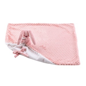 Nattou, Nattou Lapidou Kuscheltuch Decke altes rosa pineapple, 