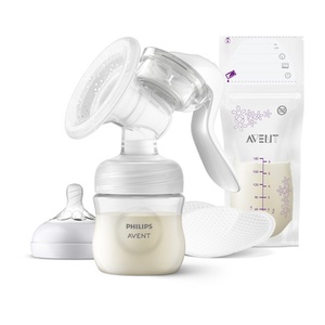 PHILIPS AVENT, Philips Avent Handmilchpumpe SCF430/20, PHILIPS AVENT SCF430/20 - Handmilchpumpe (Weiss)
