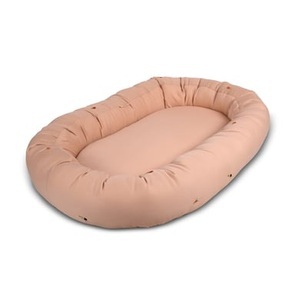 FILIBABBA, Filibabba Babynest 2. Generation Cool Summer Stickerei, Frappé, 