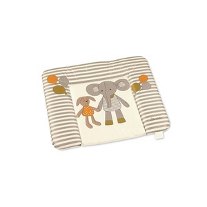 Sterntaler, Sterntaler Wickelauflage bedruckt Eddy + Happy ecru 85 x 72 cm, 