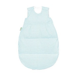 Odenwälder, Odenwälder Thermo-Nest Daunenschlafsack Dots Soft Mint, 