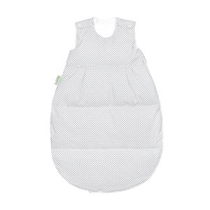 Odenwälder, Odenwälder Thermo-Nest Daunenschlafsack Dots Light Grey, 