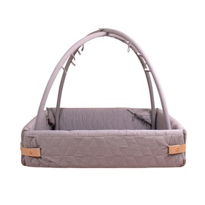 FILIBABBA, Filibabba Aktivitätsnest - Aktivitätsnest - Weiches Quilt Dark Grey, 