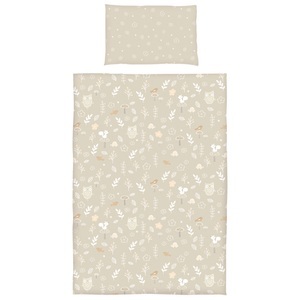 Dr. Sonne, SONNE Bettwäsche taupe 100 x 135 cm, 