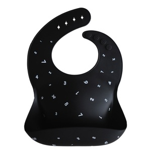 Mushie, mushie Silikonlätzchen Black Numbers, 